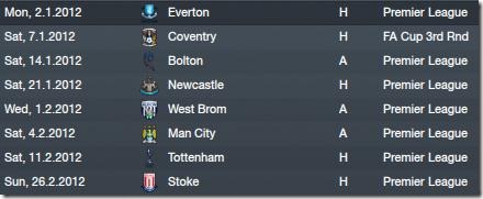 Matches ahead Matches ahead