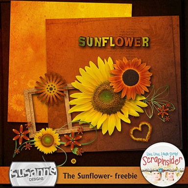 Sunflower-scrapping-element