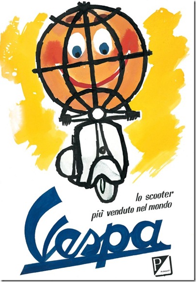 Vespa World's Top Selling Scooter 1961