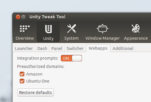 Unity Tweak Tool 0.0.2