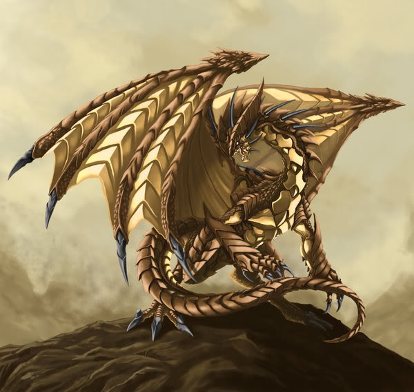 Earth Dragon By Pamansazz, Dragons