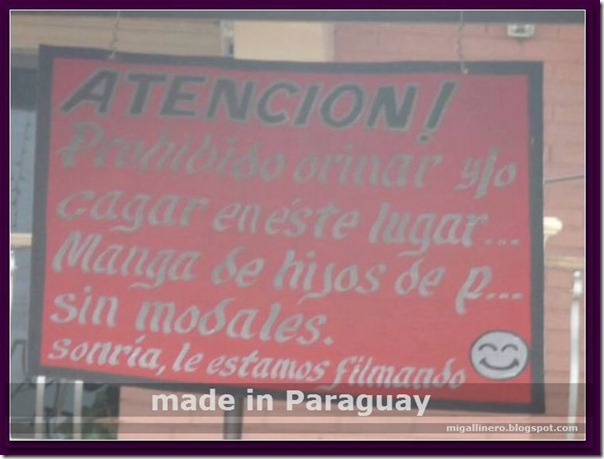 made in paraguay