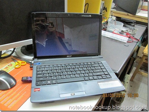 บันทึกอาการเสีย Acer Aspire 4540 ไม่เข้า Windows บันทึกอาการเสีย Acer Aspire 4540 ไม่เข้า Windows