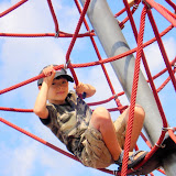 Kai at the Hlavni Nadrazi playground