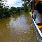 At the end of this channel is our lodge!