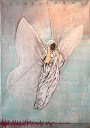 Azrael 120 X140cm 2006 mix media on Canvas