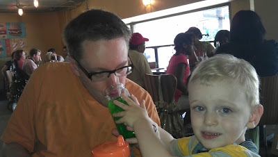 Feeding daddy
