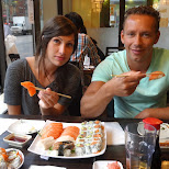 sushi dinner at Kyoto all-you-can-eat in Toronto in Toronto, Ontario, Canada