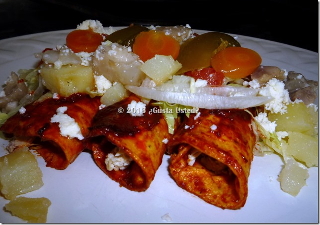 Enchiladas de Pollo P1160527