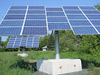 10 kW-AC Deger Tracking System in Odessa - Front View