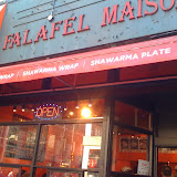 No lineup at Falafel Maison on Robson. Tourists are missing out, this place is a secret dinner weapon. No lineup at Falafel Maison on Robson. Tourists are missing out, this place is a secret dinner weapon.
