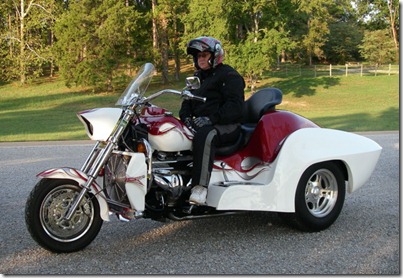 Our Cousin Thomas at rest stop on top of Norfork Dam.