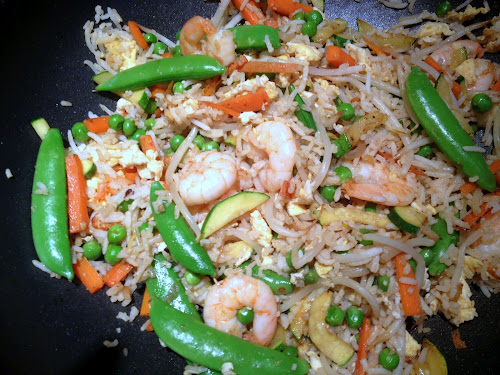  Ute cooks: LEFTOVERS EGG FRIED RICE