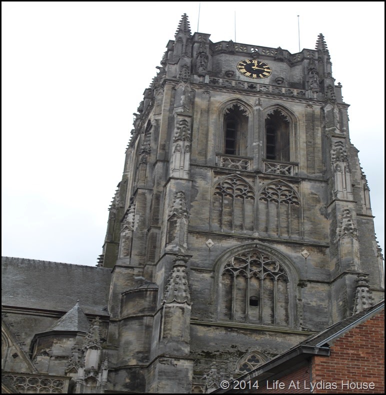 Basilica of Our Lady bell tower Tongeren