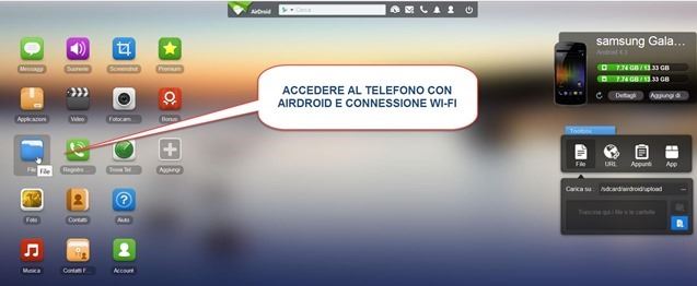 connessione-airdroid