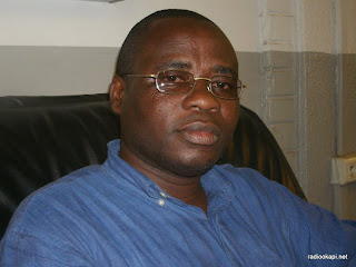 Arsène Mwaka, professeur des sciences politiques et coordonnateur du Centre d'étude politiques de l'Université de Kinshasa, janvier 2011.
