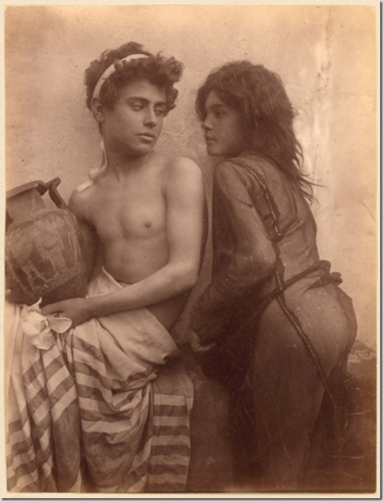 Actors perform a Greek myth play. Actors perform a Greek myth play.