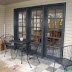 The townhouse includes a large patio.