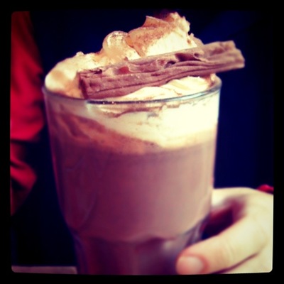 Brighton Bills chocolate brownie milkshake