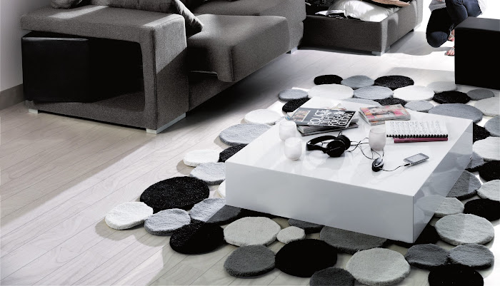 Decoración con alfombras. un complemento muy cálido para tu casa