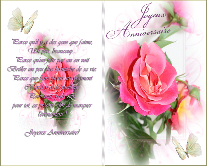 Carte Anniversaire Gratuite Fleurs Dasaquenguli Web