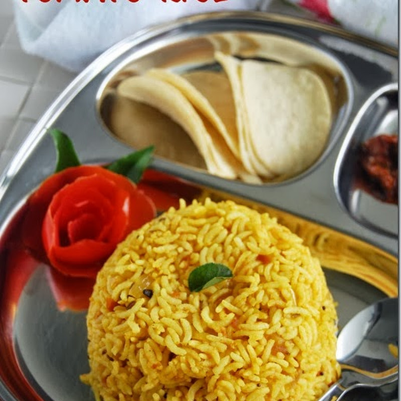 Tomato rice / Thakkali sadham