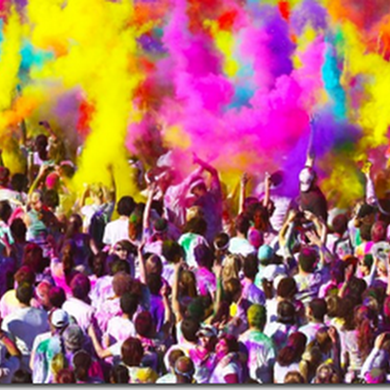 Color Run : cursa unde câştigă cel mai colorat