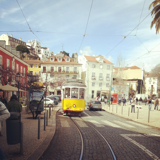 Tram 28 Lisbon Portugal