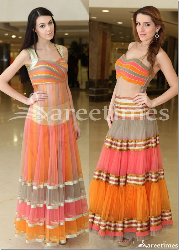 Netted_Lehenga