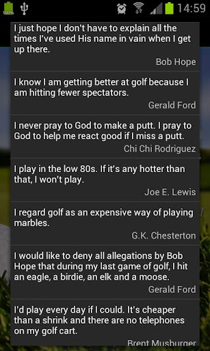 【免費運動App】Golf Quotes-APP點子