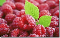Fresh raspberries, close-up