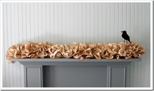 Book page garland like pottery barn