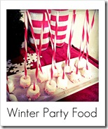winter party food winter party food