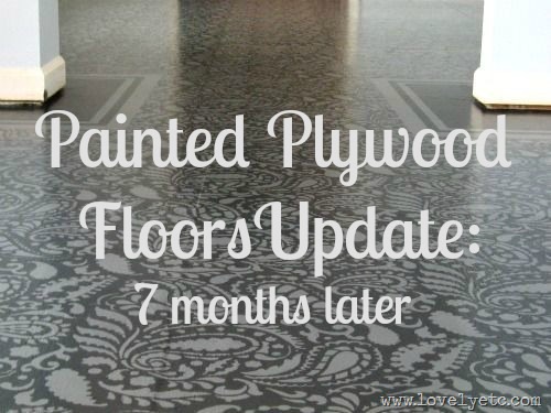 painted floor update