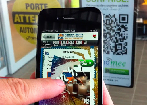Consumers SCAN QR Codes & SCRATCH Mobile PROMOsat Retail Stores in Laval, Montreal, Quebec, CanadaInteractive Mobile Marketing - simplified!WE SETUP EVERYTHING FOR YOU.www.PromoMee.tv Consumers_Scan_QRCodes-3.jpg