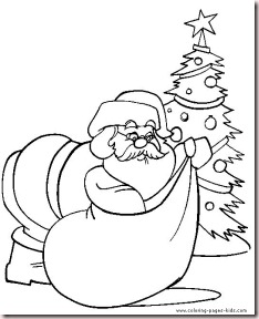 Teaching the Little Ones English : CHRISTMAS COLOURING PAGES