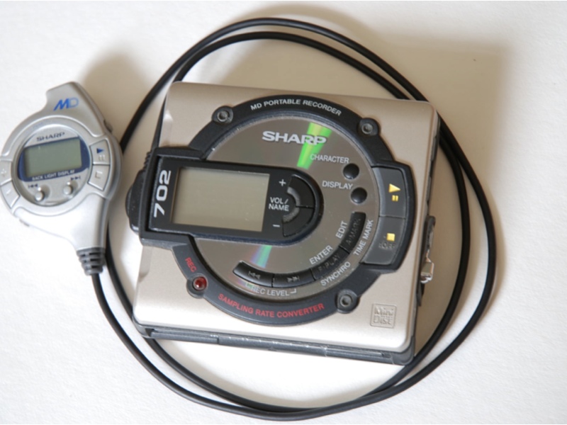 Sharp Mini Disc Player 702 MD Portable Recorder eBay