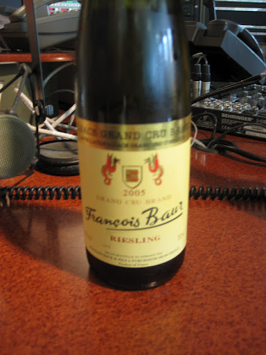 Francois Baur Riesling from Alsace, France. Francois Baur Riesling from Alsace, France.