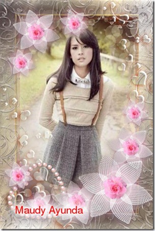 Sampul Foto Artis Selebriti Maudy Ayunda