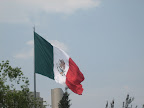 A big Mexican flag. Woah.
