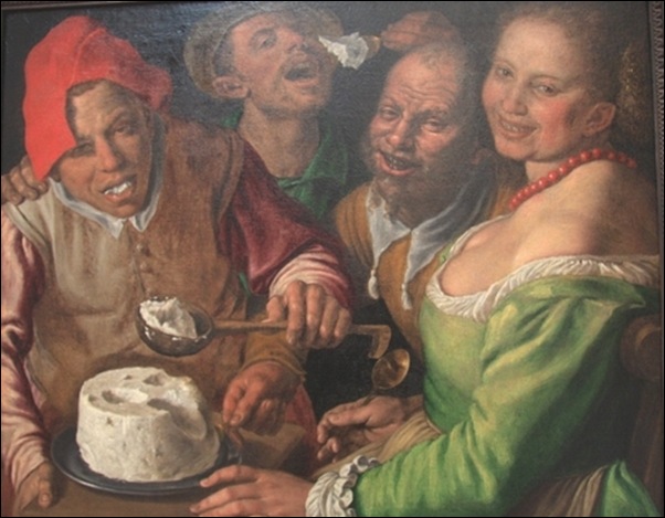 Vincenzo Campi, Les mangeurs de ricotta Vincenzo Campi, Les mangeurs de ricotta