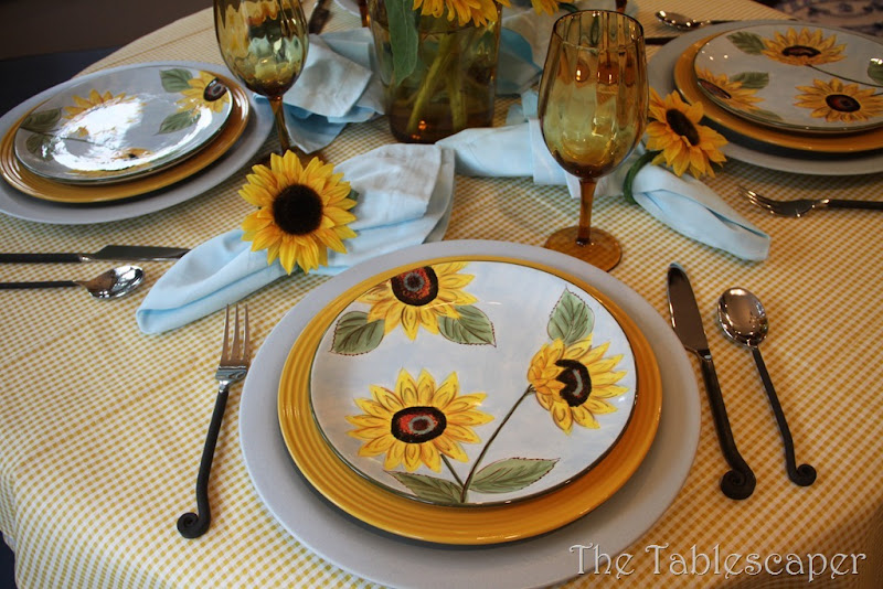 The Tablescaper Sunflowers