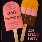 Ice cream party invitations Ice cream party invitations