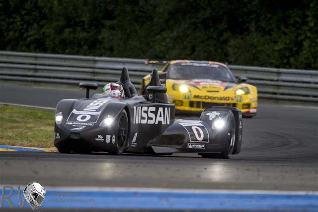 The Deltawing leads the Larbre Corvette in qualifying (PHOTO: Rolex / Stephan Cooper) The Deltawing leads the Larbre Corvette in qualifying (PHOTO: Rolex / Stephan Cooper)