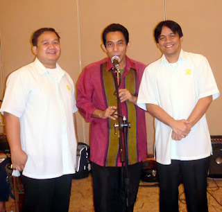 Sir Ervin, Cultural Music Icon Joey Ayala and Sir Jojo Esposa