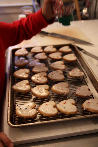 Shaking on the sprinkles