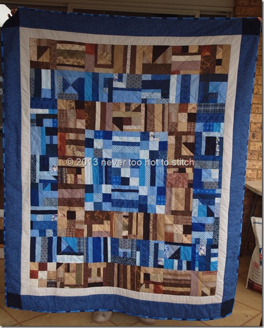 2013 Earth and Sky quilt finished