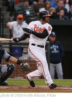 'Nick Markakis' photo (c) 2009, Keith Allison - license: http://creativecommons.org/licenses/by-sa/2.0/