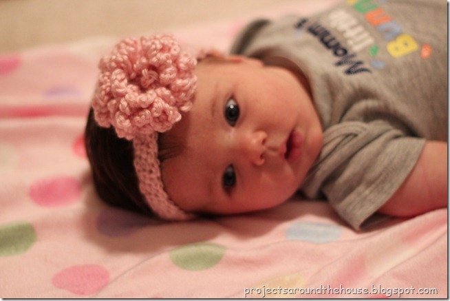 crochet baby flower headband crochet baby flower headband