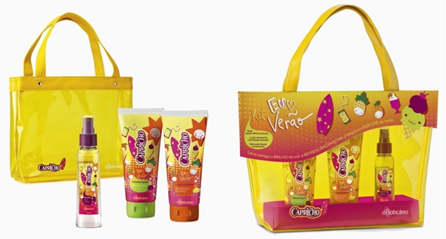 Linha Capricho Kit Verão do Boticário chega às lojas. capricho kit verao o boticario